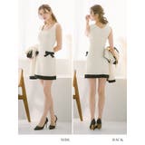 チェック柄パイピングミニ丈ワンピーススーツセット セレモニースーツ セットアップ | Retica | 詳細画像6