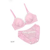 ホワイトフラワーレースブラ&ショーツセット 勝負下着 ガーリーランジェリー | my minette | 詳細画像6