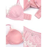 ホワイトフラワーレースブラ&ショーツセット 勝負下着 ガーリーランジェリー | my minette | 詳細画像8