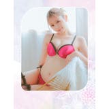 ハートジップバックレースサテンブラ＆ショーツセット セクシーランジェリー 勝負下着 | my minette | 詳細画像2 