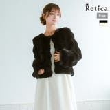 ブラック | Retica ボレロ アウター | Retica