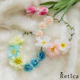 ブライズメイド花冠 フラワーアクセサリー 結婚式小物 | Retica | 詳細画像1