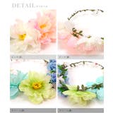 ブライズメイド花冠 フラワーアクセサリー 結婚式小物 | Retica | 詳細画像10