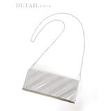 プリーツ×ストレートメタル2WAYパーティーバッグ クラッチバッグ | Retica | 詳細画像5 