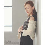 ドルマンシルエットショート丈ボレロ パーティードレス小物 アウター | Retica | 詳細画像4 