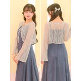 レースフレアスリーブボレロ アウター パーティードレス小物 | Retica | 詳細画像3 