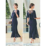 Retica フラワー刺繍マーメイドロングパーティードレス セレモニー | Retica | 詳細画像20 