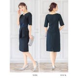 ウエスト刺繍スリットネックミディアムドレス 結婚式ドレス パーティードレス | Retica | 詳細画像10 