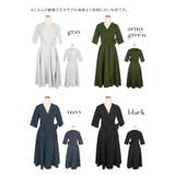 ウエストマーク風ミディアムワンピース パーティー パーティードレス | Retica | 詳細画像16 