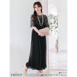 レース×シフォンハイウエストワイドパンツドレス パーティードレス 結婚式パンツド… | Retica | 詳細画像14 