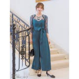 ビスチェ風シアーレースハイウエストマークリボンパンツドレス パーティードレス | Retica | 詳細画像14 