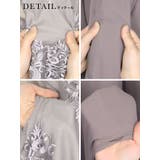 フラワー刺繍レースペプラムトップスシフォンワイドパンツドレス セットアップ パー… | Retica | 詳細画像19 