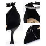 ラインストーンストラップ付きポインテッドトゥパンプス アンクルストラップパンプス… | Retica | 詳細画像5 