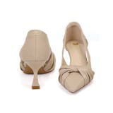 サイドカット×フロントリボンパンプス パーティードレス小物 セレモニーシューズ | Retica | 詳細画像4 