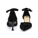 シンプルギャザーデザインアンクルストラップパンプス ポインテッドトゥストラップパ… | Retica | 詳細画像4 