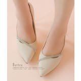 ビジューストーンラインハイヒールパンプス ポインテッドトゥパンプス 10cm以上 | Retica | 詳細画像3