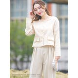 パールライン×ボタンツイードセットアップセレモニースーツセット パンツスーツ パ… | Retica | 詳細画像6 