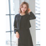 ノーカラージャケット×膝丈ワンピースセットアップスーツ セレモニースーツ | Retica | 詳細画像17 