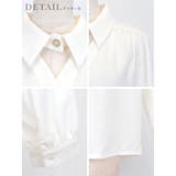 デコルテカット×長袖ブラウス セレモニースーツ スーツ小物 | Retica | 詳細画像7