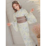 Retica イエロー地に白の牡丹と小花柄 浴衣2点セット | Retica | 詳細画像6 