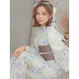 Retica イエロー地に白の牡丹と小花柄 浴衣2点セット | Retica | 詳細画像7 