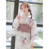 Retica 白地に紅紫の金魚 浴衣2点セット | Retica | 詳細画像5 