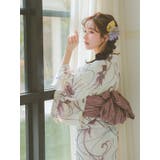 Retica 白地に紅紫の金魚 浴衣2点セット | Retica | 詳細画像7 