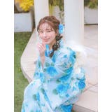 Retica 水色の水彩紫陽花 浴衣2点セット | Retica | 詳細画像5 