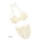 レースリボンウエストコードブラ&ショーツセット 勝負下着 ガーリーランジェリー | my minette | 詳細画像7