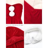 フェザーパイピングフレアスカートサンタコスチューム サンタコスプレ クリスマス | my minette | 詳細画像14