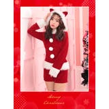 猫耳フード付きセットアップサンタコスチューム サンタコスプレ ガーリーサンタ | my minette | 詳細画像2