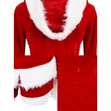 猫耳フード付きセットアップサンタコスチューム サンタコスプレ ガーリーサンタ | my minette | 詳細画像7