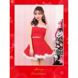 シンプルAラインフェザーパイピングサンタコスチューム サンタコスプレ | my minette | 詳細画像2 