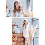 総レースバストカットネックリボンタイトミニドレス クリスマスドレス サンタコスプ… | my minette | 詳細画像3 