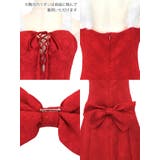 ふわもこファー×ポンポン付き豪華サンタコスチューム ガーリーサンタ レースアップ | my minette | 詳細画像9