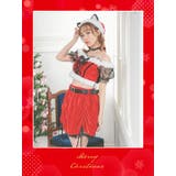 ブラックレース×オフショルシャーリングブラックキャットガールサンタコスチューム | my minette | 詳細画像2