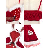 甘辛映え◎ふわもこケープ付きバニー風サンタドレス サンタコスプレ クリスマス | my minette | 詳細画像9