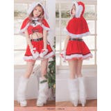 甘辛映え◎ふわもこケープ付きバニー風サンタドレス サンタコスプレ クリスマス | my minette | 詳細画像7