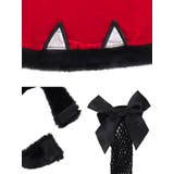 ウエストサイドシースルーカットブラックキャットガールサンタコスチューム サンタコ… | my minette | 詳細画像8 