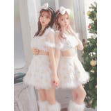 スノーデザインコードネック×リボンカチューシャサンタコスチューム サンタコスプレ | my minette | 詳細画像3