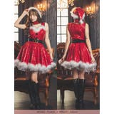 総スパンコールベルト付きAラインサンタコスチューム サンタコスプレ ガーリーサン… | my minette | 詳細画像6