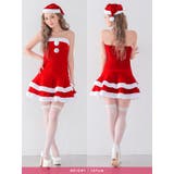 二段フリルベアタイトサンタコスチューム サンタコスプレ ガーリーサンタ | my minette | 詳細画像5 