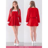 大人サンタコスチュームジャケット付きフレアワンピースセット サンタコスプレ | my minette | 詳細画像6 