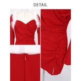 ファー付きカシュクールサンタワンピース セクシーサンタ 袖あり | my minette | 詳細画像8 