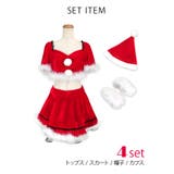 ブラックレース×フェザーAラインセットアップサンタコスチューム サンタコスプレ … | my minette | 詳細画像6 