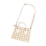 クラシカル千鳥格子柄2wayミニバッグ ハンドバッグ ショルダーバッグ | my minette | 詳細画像7 