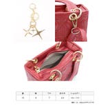 ハートデザイン×ゴールドチャームスクエアミニバッグ ガーリーバッグ | my minette | 詳細画像15 