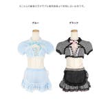 バストカットレースアップフリル×レースメイドバニーガールコスチューム ハロウィン… | my minette | 詳細画像6 