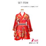 myMinette 花柄ミニ丈着物ドレス 花魁 | my minette | 詳細画像9 