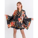 myMinette 花柄ミニ丈着物ドレス 花魁 | my minette | 詳細画像4 